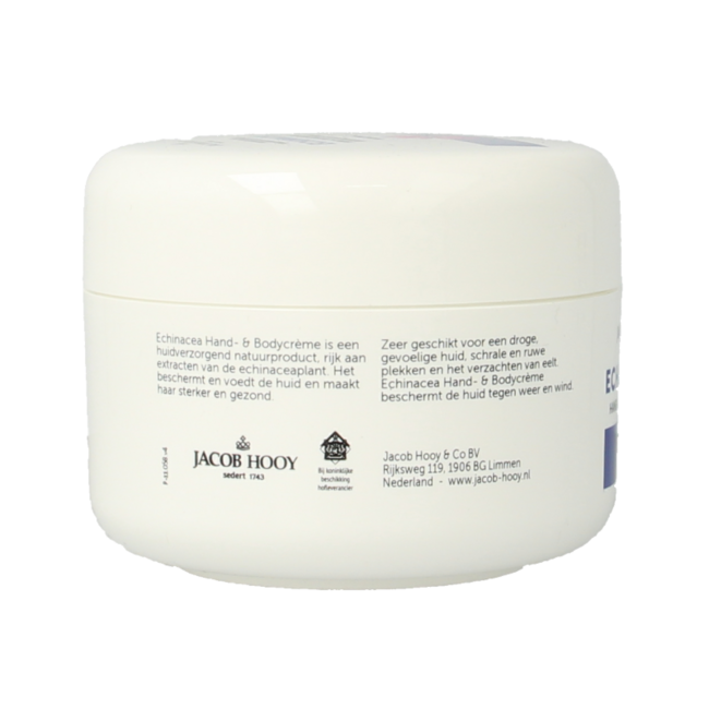 Jacob Hooy Echinacea/aloe vera crema de manos y cuerpo 200 mililitros