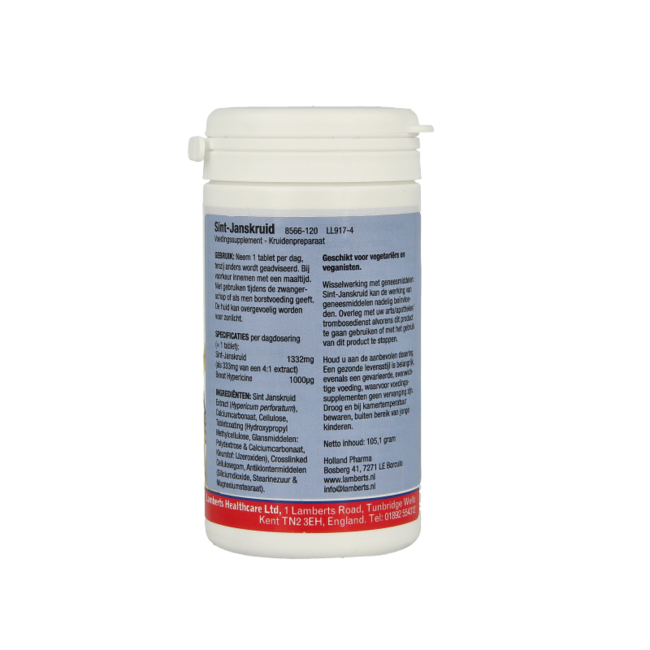 St John's Wort (hypericum - St John's wort) 120 Tablets