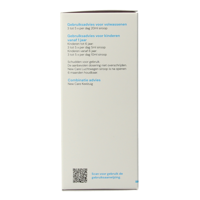 Sciroppo per le Vie Respiratorie New Care 125 Millilitri