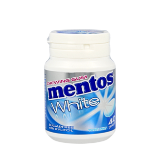 Mentos Chicle Mentos White Sweet Mint bote de 40 unidades