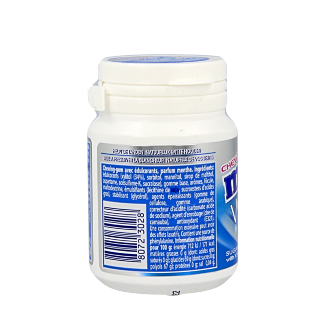 Mentos Gum Sweet Mint White Pot 40 Pieces