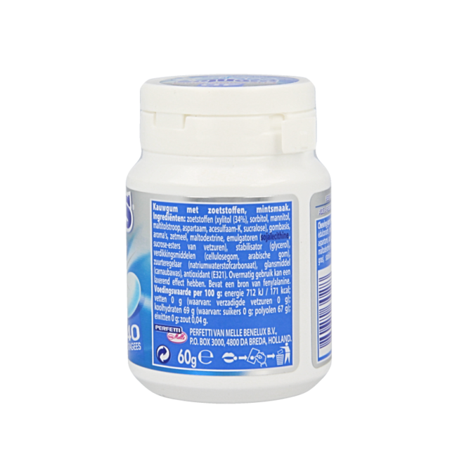 Guma do żucia Mentos Sweetmint White w słoiku, 40 sztuk