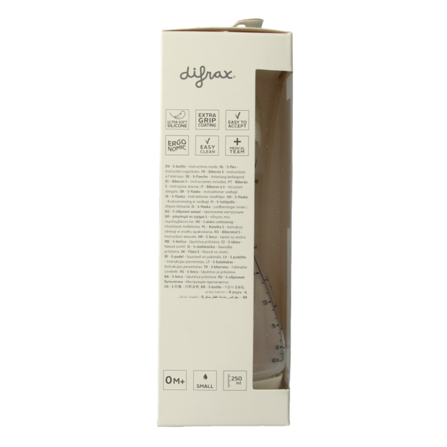 Butelka S Natural duży asortyment 250 ml, 1 sztuka