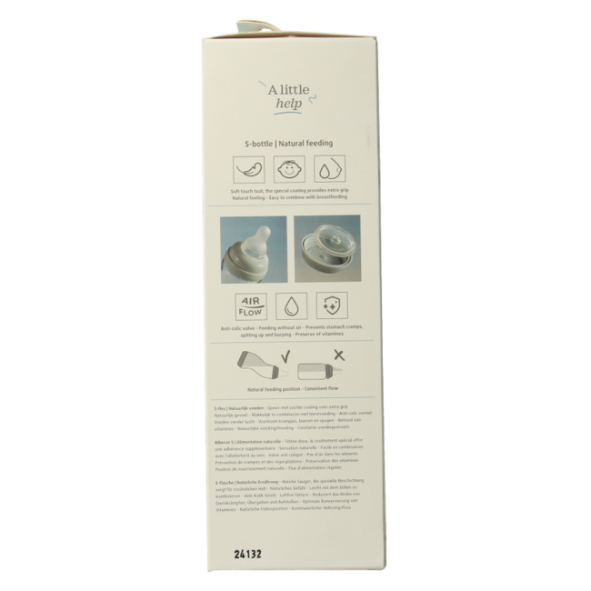 Difrax S-bottle Natural 250ml Assorted 1 Piece