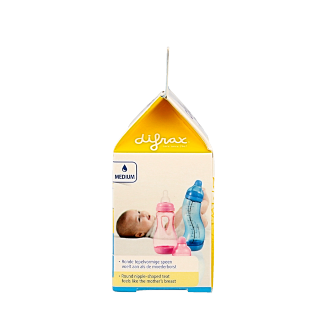Bottle teat medium natural 2 pieces