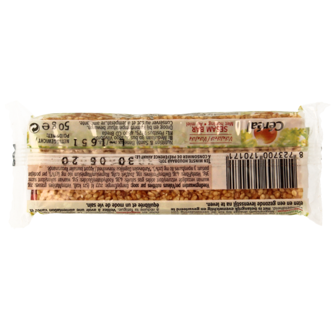 Sezamowy Baton Zbożowy 50 Gram