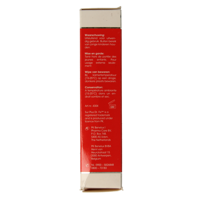 Sur Plus Eeltcreme 30,00 Milliliter