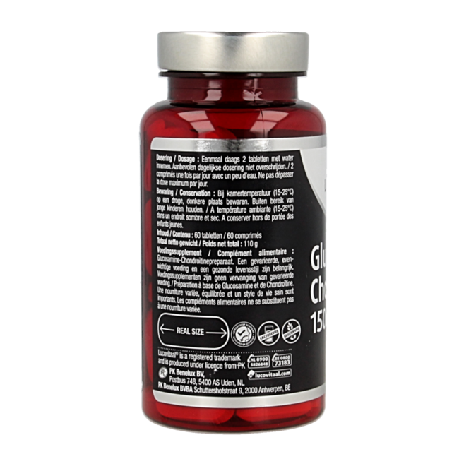 Lucovitaal glucosamina condroitina 60,00 Comprimidos