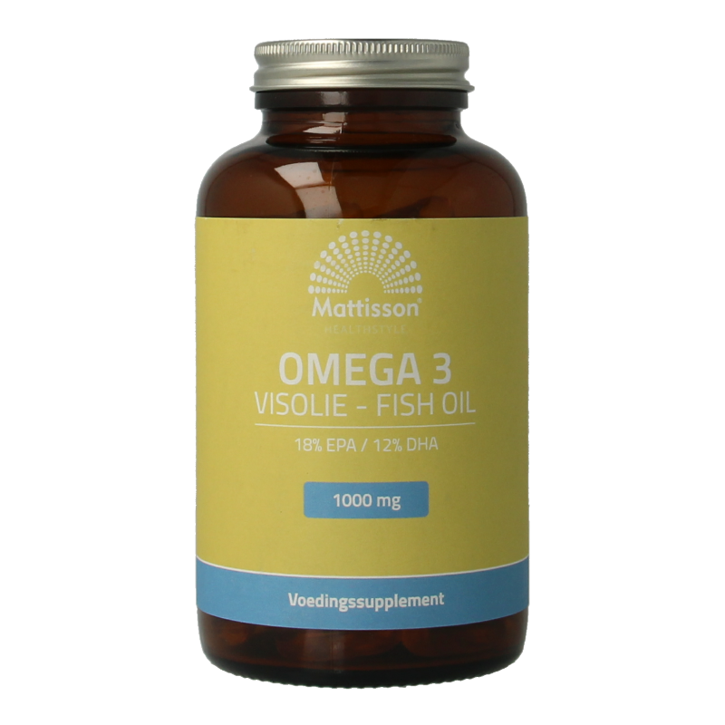 Mattisson Olio di Pesce Omega 3 1000mg | Cuore & Cervello