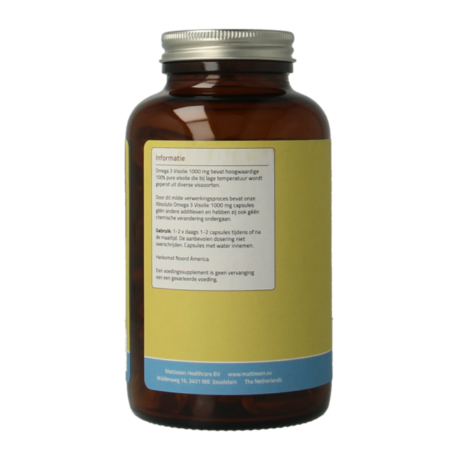 Aceite de pescado Omega 3 18% EPA 12% DHA 1000mg 120 Cápsulas