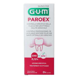 GUM Płyn do płukania ust Paroex 300 mililitrów