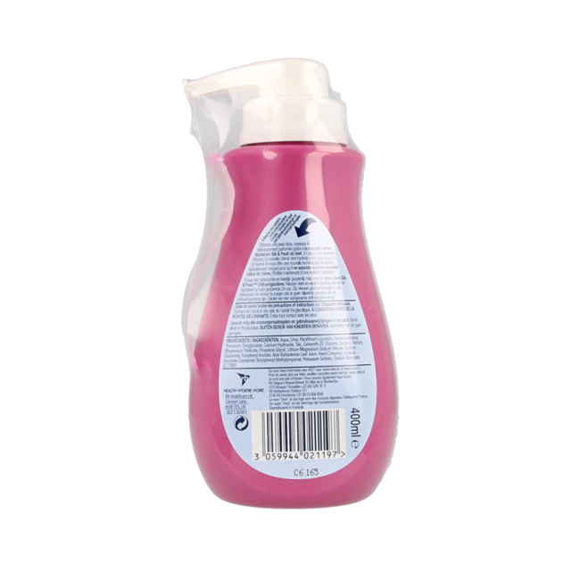 Crema depilatoria Veet para piel sensible con dosificador 400 mililitros