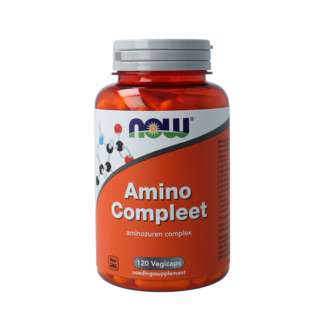 NOW Amino compleet 120 cápsulas vegetarianas
