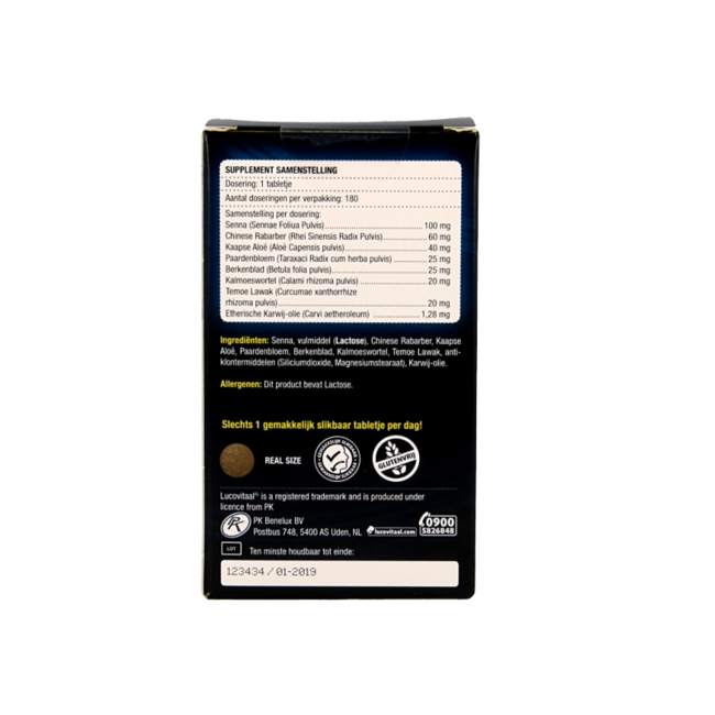 Lucovitaal Tránsito Intestinal con sen 180 comprimidos