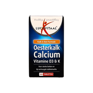 Lucovitaal Lucovitaal Oyster Shell Calcium 100 Tablets
