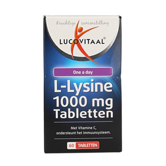 Lucovitaal Lucovitaal L-Lisina 1000mg 60 Comprimidos