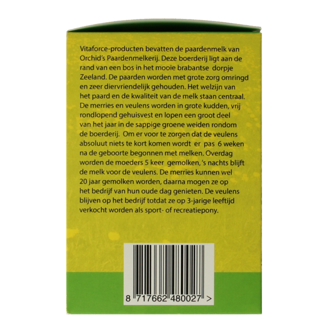 Vitaforce Paardenmelk capsules 120 Capsules