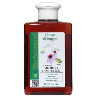 Herboretum Henna all natural shampoo anti roos 300 Milliliter