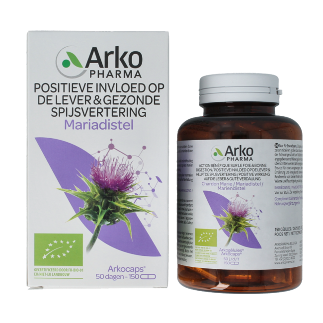 Milk Thistle organic 150 Capsules