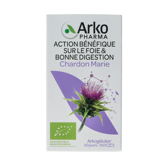 Organic Milk Thistle 150 Capsules