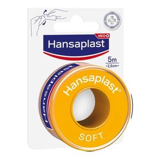 Hansaplast Hansaplast Soft Adhesive Tape 5m x 2.5cm 1 Piece