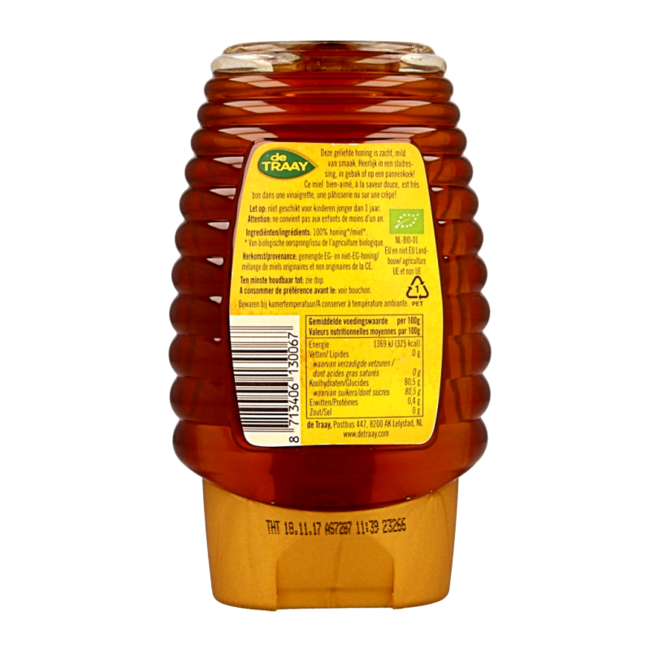 Miel de flores en botella dosificadora bio 365 gramos