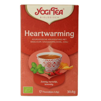 Yogi Tea Heartwarming bio 17 bolsitas