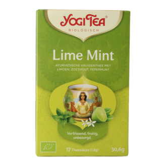 Citron vert menthe bio 17 sachets