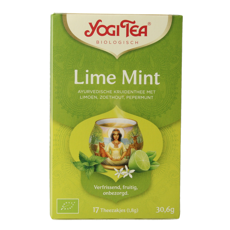 Yogi Tea Lime mint bio 17 bolsitas