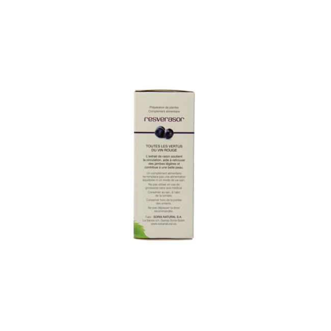 Soria Natural Resverasor 600 mg 60 Tabletten