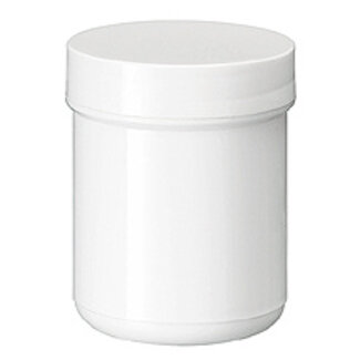 Blockland Vaso per Unguento Blockland, Bianco PP Plastobel, Tappato, 70ml, 56 Pezzi
