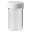 Blockland Plastobel Tablettenflasche transparent mit Kappe 20ml 138 Stück