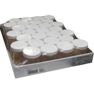 Blockland Blockland Tablettenflakon optipot transparent mit Deckel 180 ml 28 Stück