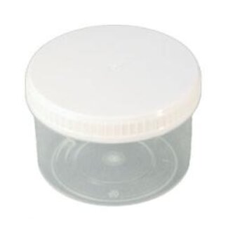 Blockland Flaconi per Compresse Blockland Optipot Trasparenti con Tappo 250ml (Confezione da 16 Pezzi)