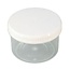 Blockland Optipot clear tablet bottles with caps 250ml, 16 pieces