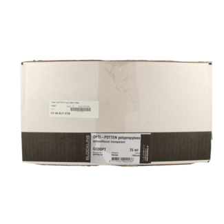 Blockland Frasco para comprimidos Blockland Optipot transparente con tapa 75 ml 108 unidades