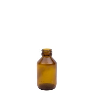 Blockland Blockland Medicine bottle brown uncapped 100ml 27 Pieces