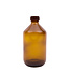 Blockland Amber Medicine Bottle with Cap 500ml/28mm 8 Pack