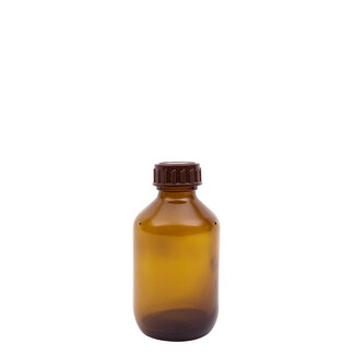 Blockland Flacone Farmaceutico Marrone Tappato 150ml/28mm 20 Pezzi