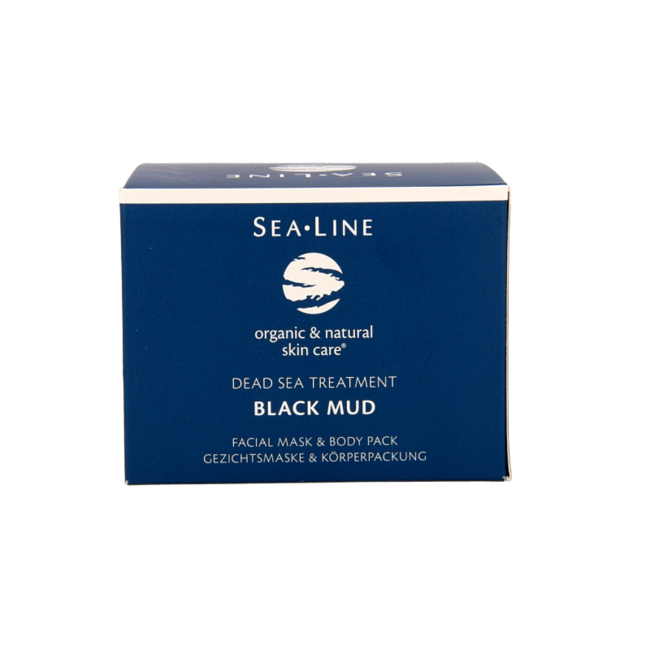 Sea-Line Masque visage et enveloppement corporel à la boue noire 225 ml