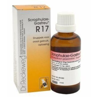 Reckeweg Reckeweg Scrophulae gastreu R17 50 ml