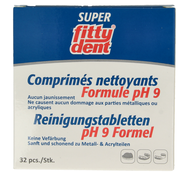 Gebitsreinigingstabletten 32 Stuks