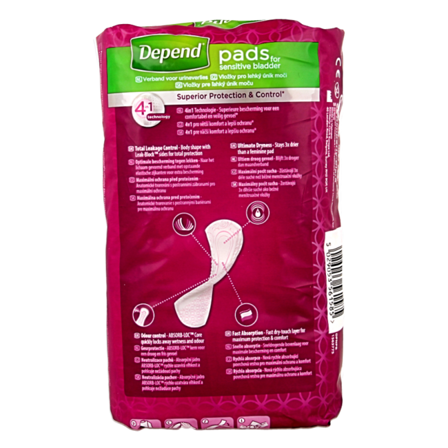 Depend Normaal plus 12 unidades
