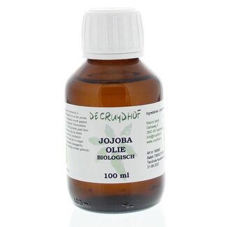 Cruydhof Olio di Jojoba Cruydhof spremuto a freddo biologico 100 Millilitri