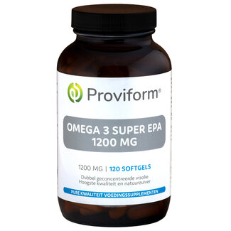 Proviform Proviform Omega 3 super EPA 1200 mg 120 Softgels