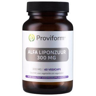 Proviform Proviform Alpha-Liponsäure 300 mg 60 Vegetarische Kapseln