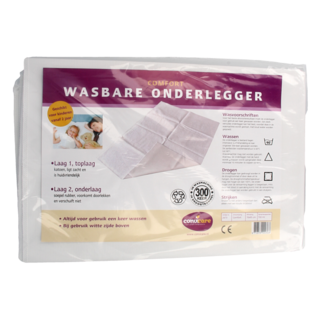 Comfort Wasbare onderlegger 95 x 70cm 1 Stuks