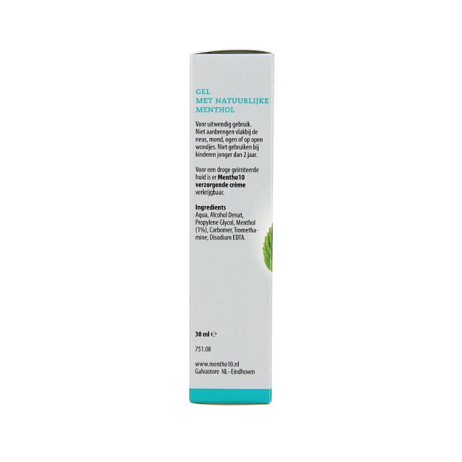 Gel de mentol 30 mililitros