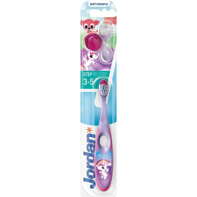 Jordan Step by Step 2 Premium Toothbrush 3-5 Years 1 Piece