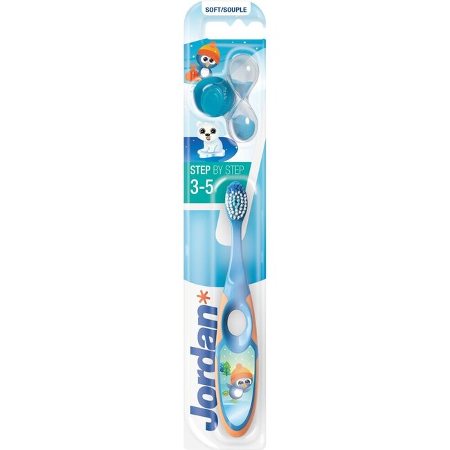 Jordan Step by Step 2 Premium Toothbrush 3-5 Years 1 Piece